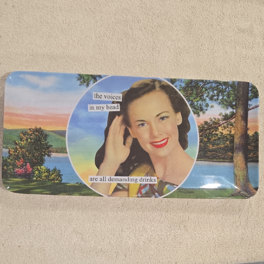 Retro Style Decorative Tray